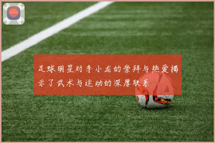 足球明星对李小龙的崇拜与热爱揭示了武术与运动的深厚联系