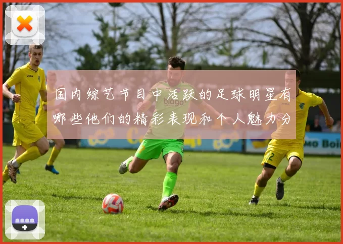 国内综艺节目中活跃的足球明星有哪些他们的精彩表现和个人魅力分析