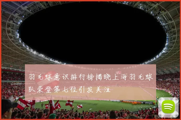 羽毛球意识排行榜揭晓上海羽毛球队荣登第七位引发关注